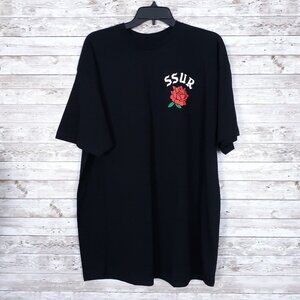 SSUR Mens TShirt XL Empire State Black 451A